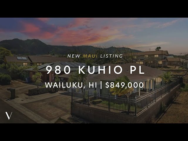 Upgraded Corner Lot in Waiehu Terrace 🌿 | Maui Real Estate Tour