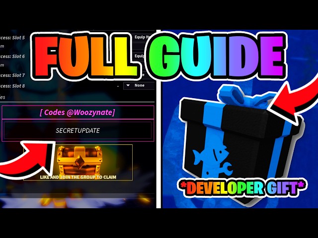FULL GUIDE To NEW UPDATE (NEW CODE, HALIBUT HARPOON & BLACK MARKET) Fisch Roblox!