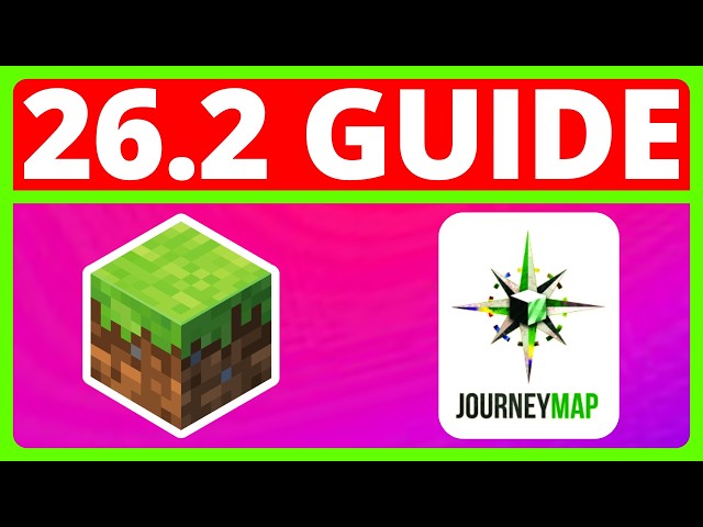 How To Download And Install JourneyMap For Minecraft Java 26.2 | Minecraft Minimap Mod