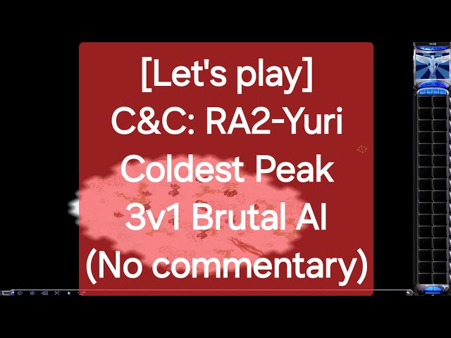 [Let's play] C&C: RA2-Yuri - Coldest Peak | 3v1 Brutal AI (No commentary)