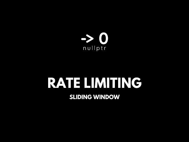Rate Limiting Algorithms In Express With Redis | Sliding Window | Implementation | Express | Redis
