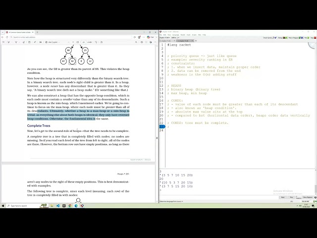 algorithms in racket #64 (self learning)