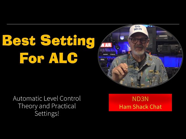 What is ALC?  Where should I set it?  And why...