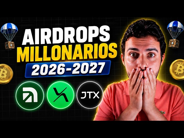 Best Cryptocurrency AIRDROPS for 2026 and 2027 (Goal +$100,000)