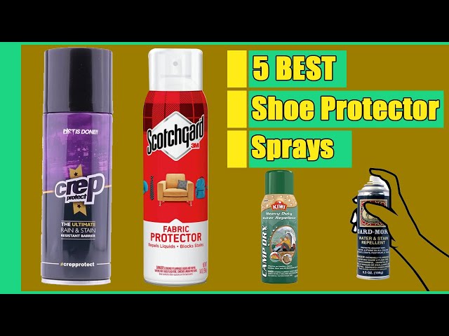 Shoe Protector: 5 Best Shoe Protector Sprays in 2020 | Buying Guide