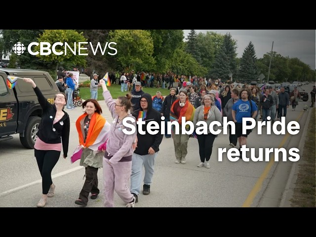 Steinbach Pride returns, drawing hundreds