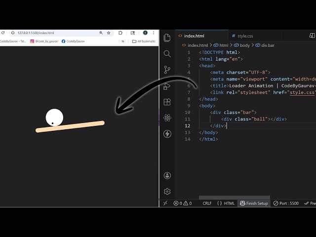 Top CSS Loading Animations 😍 | HTML CSS Spinner & Loader Design