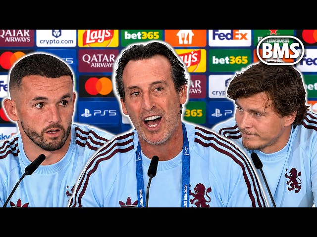 MCGINN, EMERY & LINDELOF: “WE PROVED THEM WRONG!” 💥 PSG v Aston Villa 🏆 UEFA Super Cup