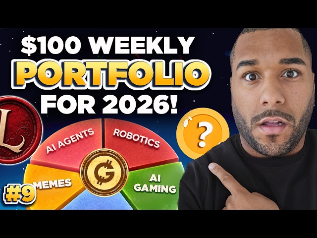 🔥 My $100 Weekly Portfolio (Week 9)
