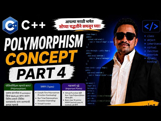 Polymorphism In C++ Part 4
