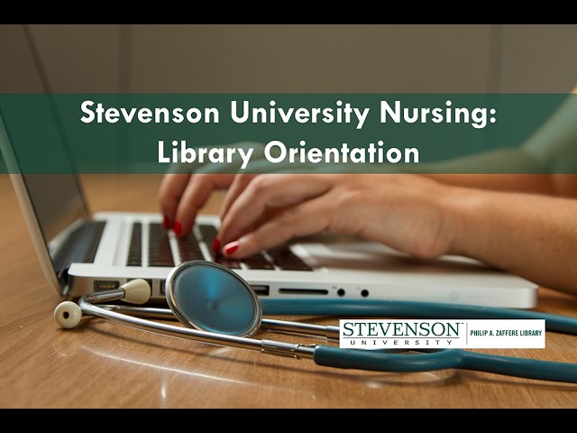 Nursing Library Orientation