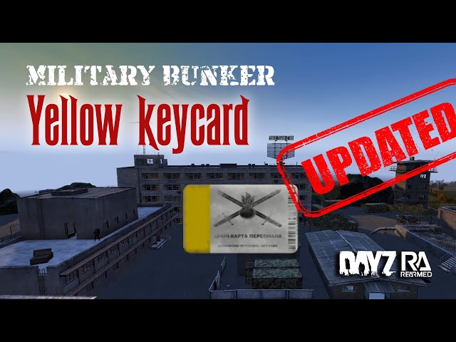 Yellow keycard updated! Two weapon cases and hacked crate! #dayzrearmed #dayz