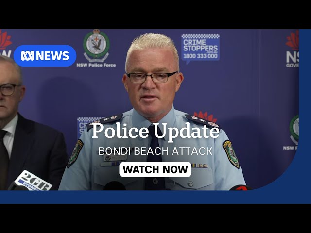 IN FULL: NSW authorities give update on Bondi investigation and Operation Shelter | ABC NEWS