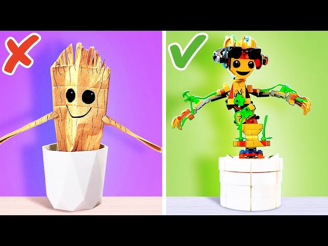 Cool LEGO Builds You've never seen! 😳🔥 Paper Crafts Fell Behind
