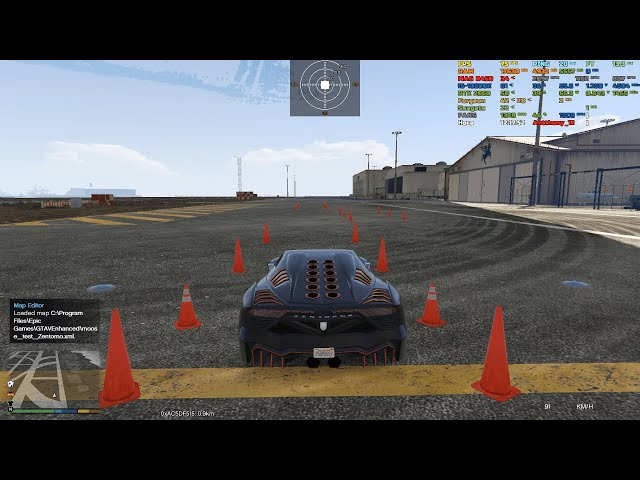 Moose Test ISO 3888-2 & Slalon for GTA V