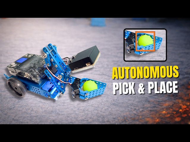 mBot2 Pick & Place Crash Course | Vision-Based Autonomous Robot (Start to Finish)