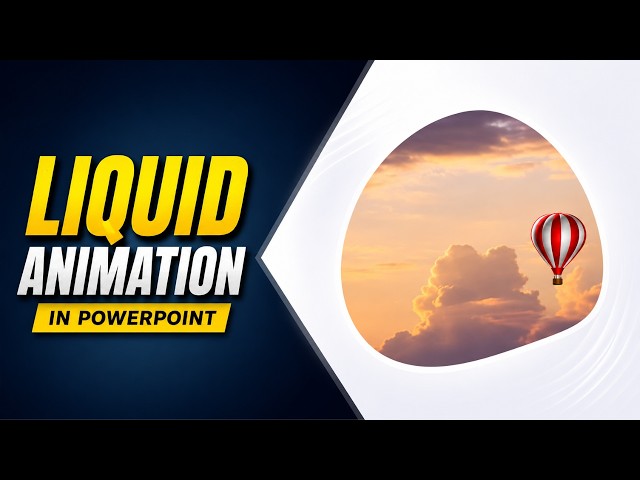 The PowerPoint Secret for Insane Liquid Animations
