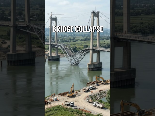 This Bridge Collapsed — Watch Engineers Rebuild It From Nothing