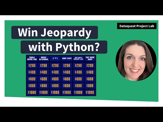 Explore Jeopardy Trivia Data with Python: Cleaning, Regex & Chi-Squared Testing