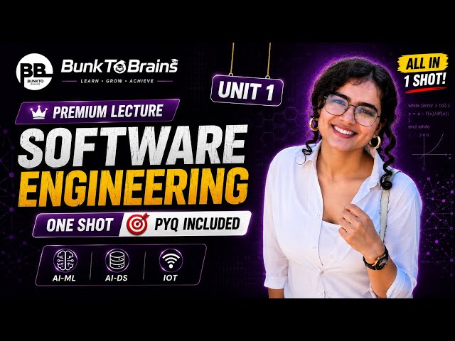 Software Engineering Unit 1 | SE Unit 1 Paradigms & Process Models | One Shot + PYQs | AI-ML-AIDS