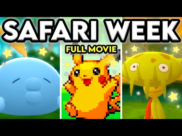 My Safari Week Shiny Pokemon Movie