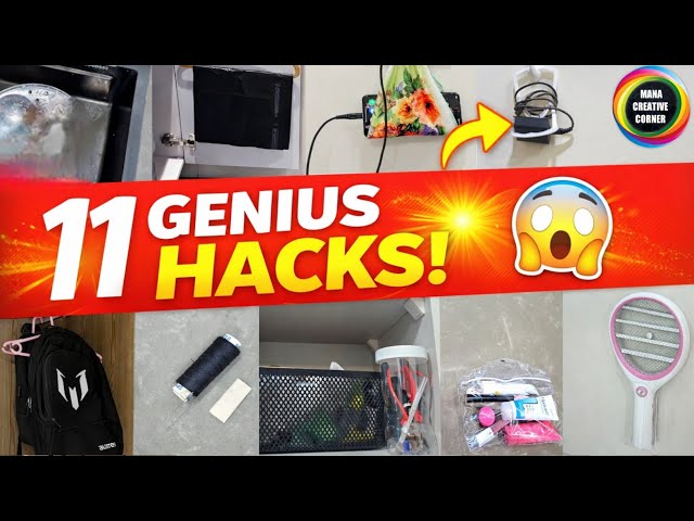 11 Genius Home Hacks That Will Change Your Life! | 11 Home Organizing Hacks & Ideas 