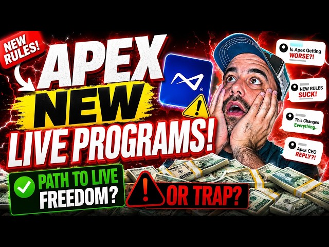 Apex Trader Funding NEW LIVE Program Rules EXPOSED What Traders Are Saying on X