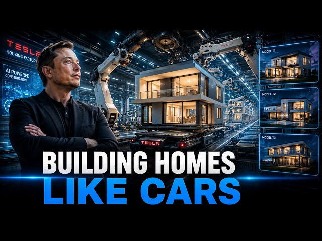 The Future of Housing: Can Factories Solve The Housing Crisis? Musk’s #terafab #tesla #Housing