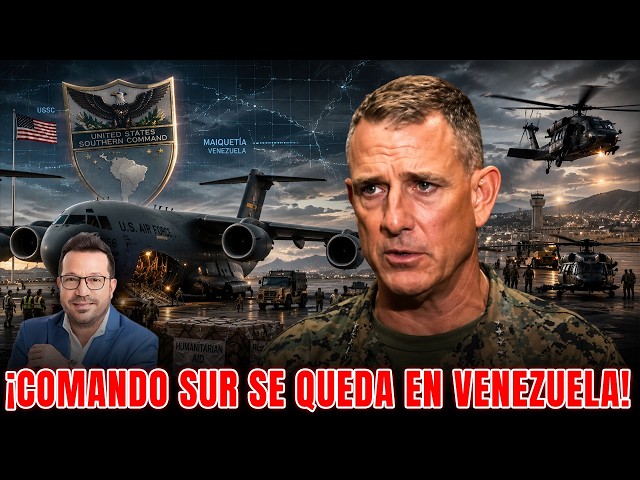 🚨 APOYO SIN FECHA DE SALIDA: El Comando Sur garantiza ayuda a Venezuela hasta superar la tragedia