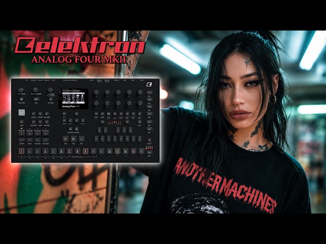 ⚡ ELEKTRON ANALOG FOUR MKII – VITAL | TECHNO PROJECT • 16 PATTERNS + 16 KITS