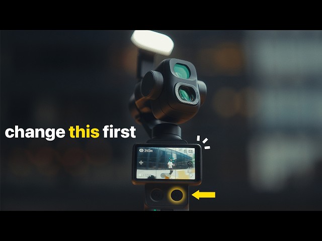 ¡DEJA de usar los ajustes incorrectos en tu DJI OSMO Pocket 4P!