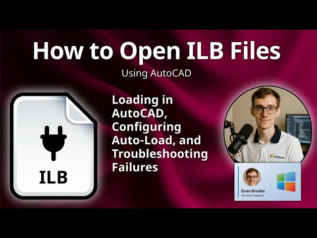 How to Open ILB Files (AutoCAD Compiled LISP)