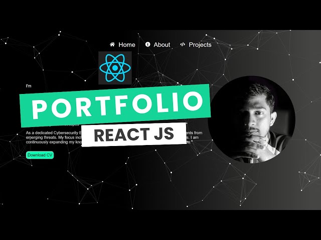 My Personal Portfolio Website | Built with React.js & Tailwind CSS 💻