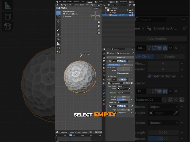 How to Animate Displacement in Blender (Step by Step)