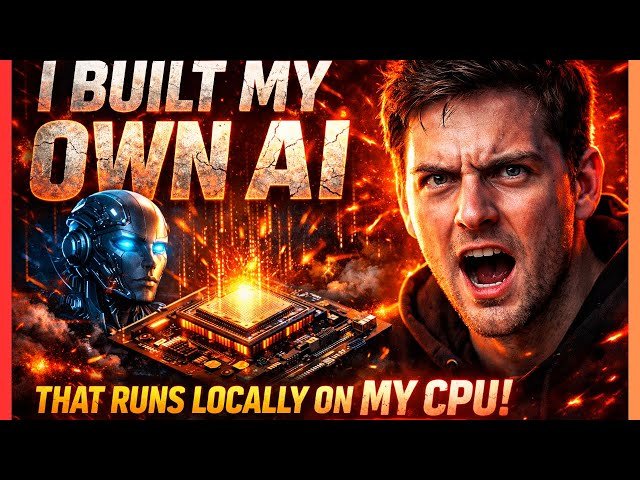 I Built My Own AI That Runs Locally on My CPU