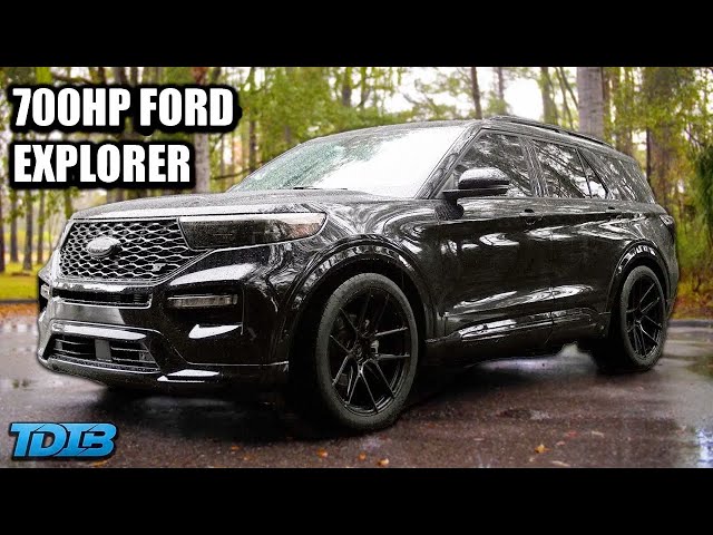 Un Ford Explorer ST de 700 CV es la broma definitiva para los tuneadores.