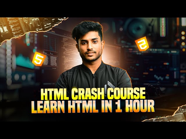 Complete HTML Crash Course Bangla || Learn HTML in one hour || HTML Tutorial - Programming Hero