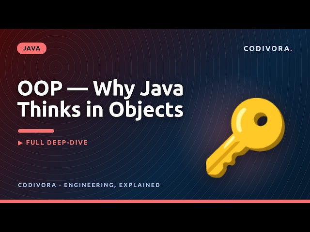 Java OOPs Concepts Explained (Objects & Classes)