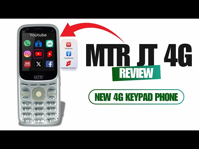 MTR JT 4G Keypad Phone 😍😍 | New 4G Keypad Phone 2025 | Review Firm