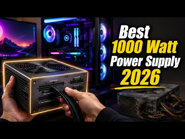 Top 6 Best 1000 Watt Power Supply 2026!