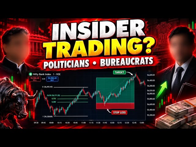 How  INSIDER Trading works by Politicians and Bureaucrats 🎯