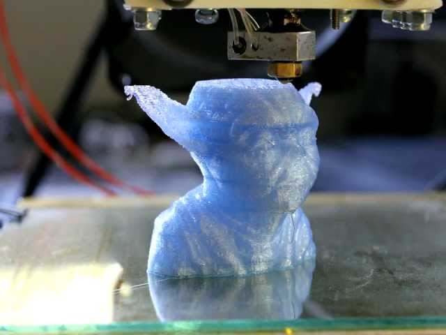 RepRap controlled Time-Lapse Print of Yoda