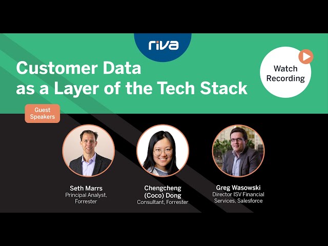 Customer Data As A Layer Of The Tech Stack - Virtual Panel - 23/03/21