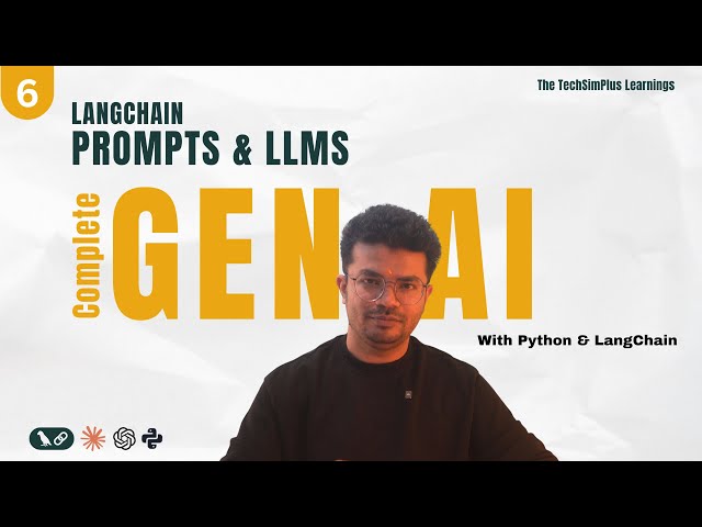 #6 Prompt Engineering & LLM's with LangChain | Prompt Chains with LangChain #genai #llm
