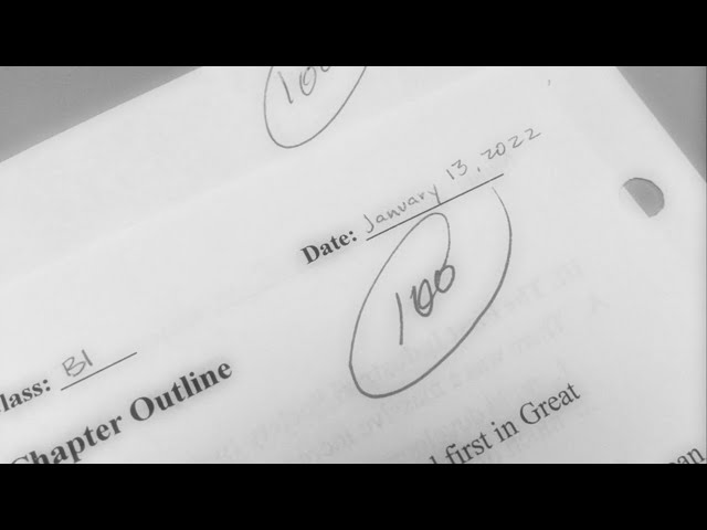"pov: pass with the highest grades possible" ★ top elite student