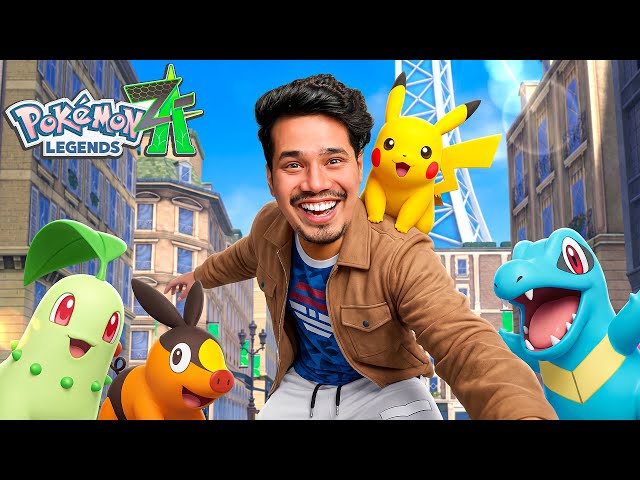 FINALLY CAUGHT PIKACHU IN POKEMON LEGENDS Z-A 😱