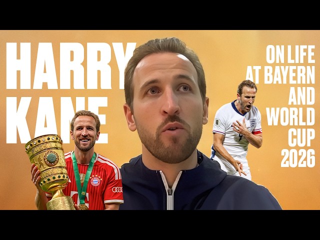 Harry Kane talks life at Bayern and looks ahead to the 2026 World Cup 🏴󠁧󠁢󠁥󠁮󠁧󠁿