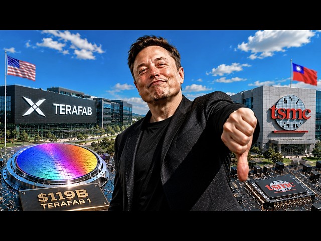 Finally! $119B Terafab Launches: The End of TSMC's Chip Monopoly?