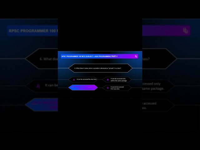 RPSC PROGRAMMER JAVA MCQ #rpscprogrammer#rpscprogrammer2024 #rajasthanexam #rajasthanpaperleak