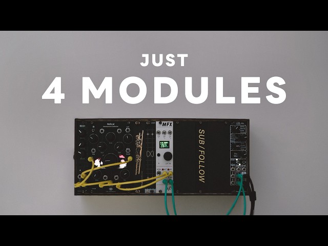 The Smallest Ambient Eurorack You Actually Need